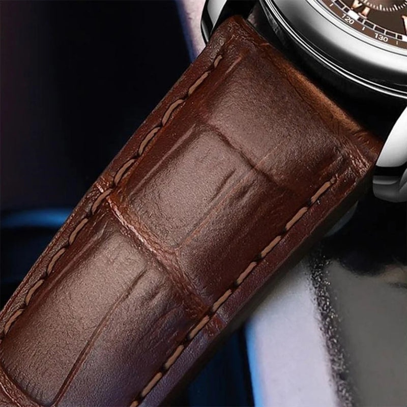 GAIETY High Quality Men's Luxury Belt Fashion Quartz Watch Men Round Business Student Sport Waterproof Glow Clock