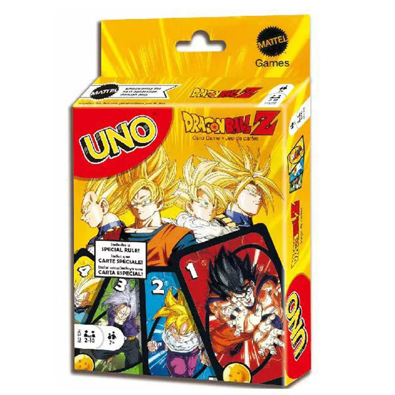 UNO NO MERCY Matching Card Game Dragon Ball Z Multiplayer Family Party Boardgame Funny Friends Entertainment Poker