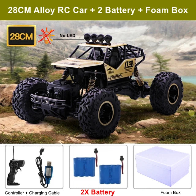 4WD RC off-road car, 4x4 remote control cars, Radio, Buggy, truck 