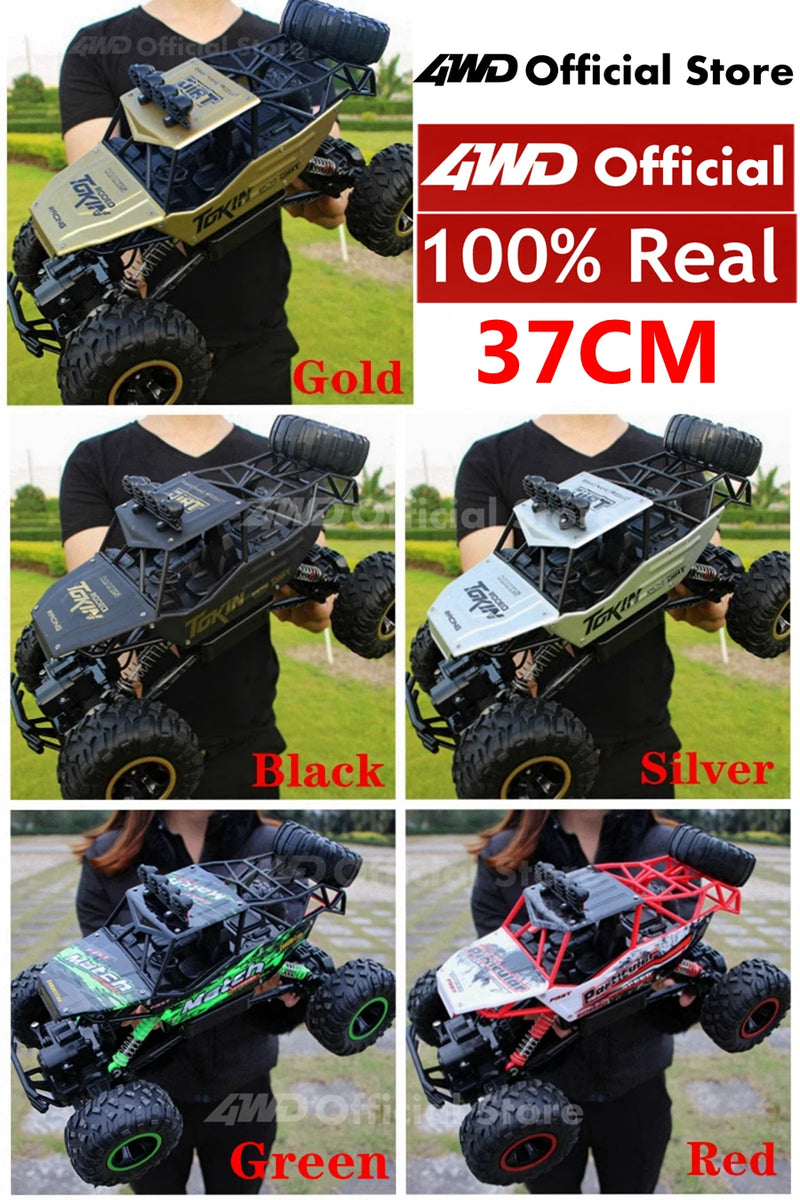 Coche todoterreno 4WD RC, coches de Control remoto 4x4, Radio, Buggy, camión de