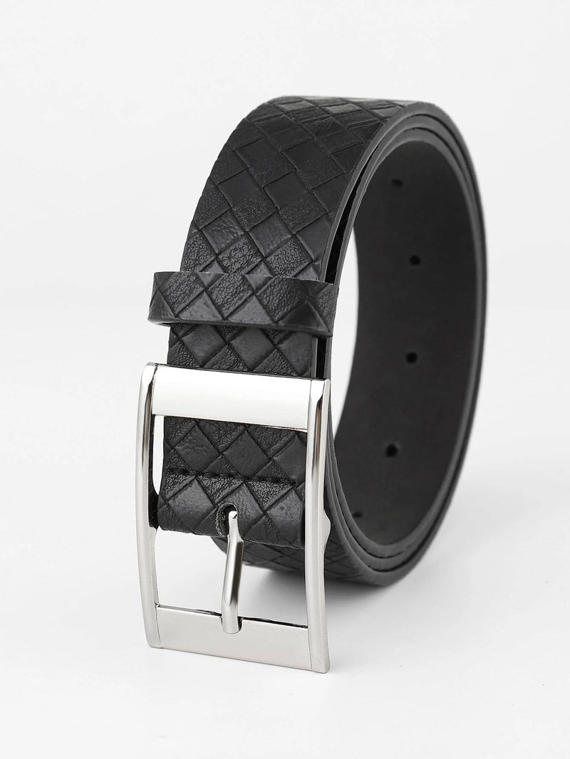 Men's Pin Buckle Faux Leather Belt Fashion Casual Business Belt