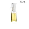 1pc 200ml/300ml Oil Spray Bottle Kitchen Cooking Olive Oil Dispenser Camping BBQ Baking Vinegar Soy Sauce Sprayer Containers