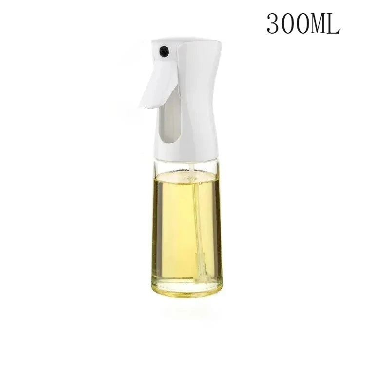 1pc 200ml/300ml Oil Spray Bottle Kitchen Cooking Olive Oil Dispenser Camping BBQ Baking Vinegar Soy Sauce Sprayer Containers