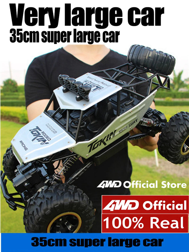 Coche todoterreno 4WD RC, coches de Control remoto 4x4, Radio, Buggy, camión de