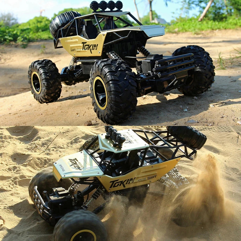 Coche todoterreno 4WD RC, coches de Control remoto 4x4, Radio, Buggy, camión de