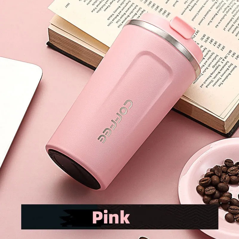 500ml stainless steel coffee cup, thermal thermos for traveling to the kitchen 