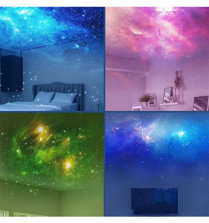 Galaxy Star Astronaut Projector Light Starry Sky Porjectors Lamp Decoration Bedroom Room Nebula LED Night Light Child Adult Gift