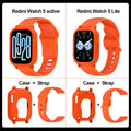 2pcs/set Stylish Band+Case For Redmi watch 5 Active Sport SmartWatch WristBand For Redmi watch 5 Lite Bracelet Band