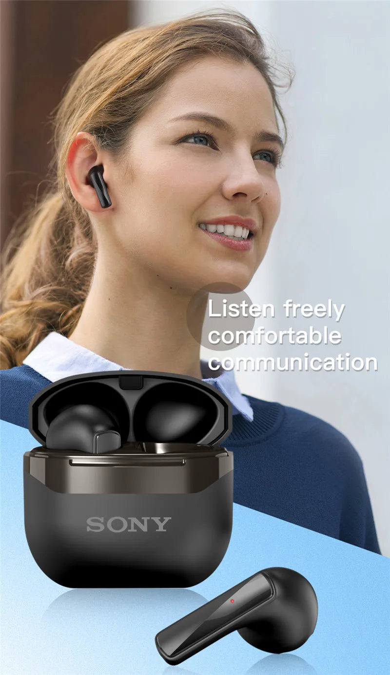 Sony TWS Wireless Bluetooth Headphones ENC Intelligent Noise Reduction Headset Waterproof Gaming/Sports/Music Earphone