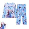 2pcs/set New Children Pyjamas Minnie Elsa Duck Cartoon Girls Sets Kid Home Wear boys and girls Travel Casual Sleepwear Suit