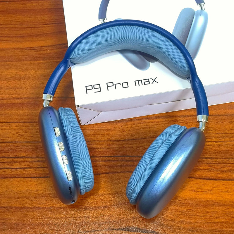 P9 Promax With Case Wireless Bluetooth Headphones Noise Cancelling Headsets Stereo Sound Earphones Gaming Headphones Supports TF