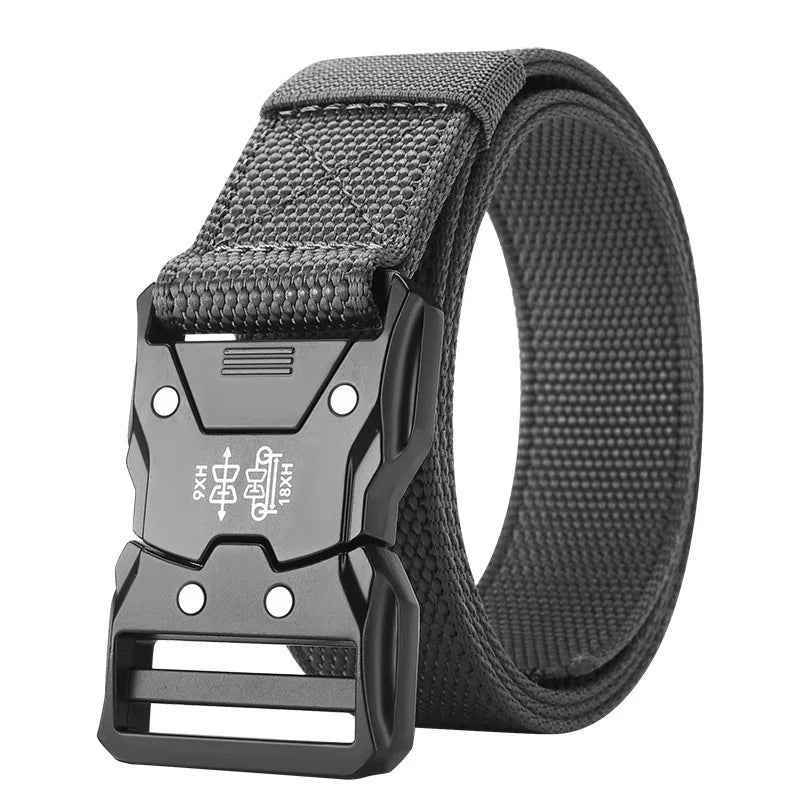 Tactical Waist Belt - Durable Automatic Buckle, Perfect for Outdoor Adventures, Unisex Accessories for Men and Women