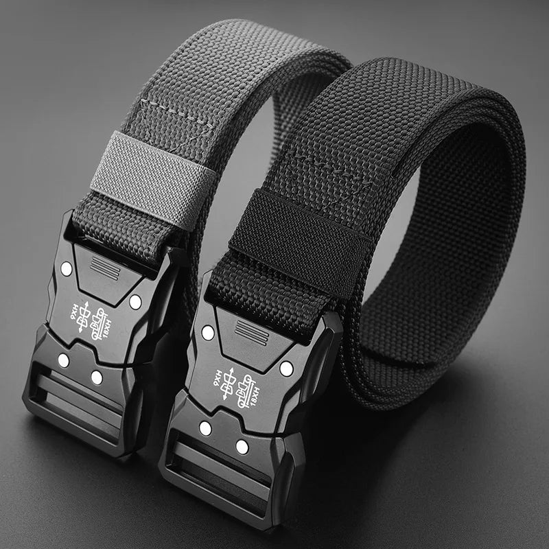 Tactical Waist Belt - Durable Automatic Buckle, Perfect for Outdoor Adventures, Unisex Accessories for Men and Women