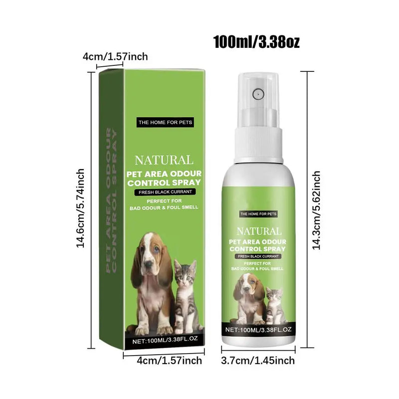 Cats And Dogs Deodorizing Spray 100ml Urine Odor Removal Air Freshening Spray Strong Odor Neutralizer Dog Spray For Nest Carpet