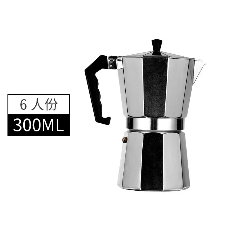 Mocha coffee makers, Italian aluminum octagonal coffee maker, coffee maker, teapot, coffee 