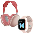 PACK SmartWatch Klack con Auriculares De Diadema Bluetooth Cascos Inalambricos