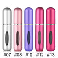 1/5/10PCS 5ml Portable Perfume Atomizer Mini Perfume Bottle Sample Spray Bottling Dispenser Cosmetics Travel Container