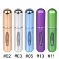 1/5/10PCS 5ml Portable Perfume Atomizer Mini Perfume Bottle Sample Spray Bottling Dispenser Cosmetics Travel Container