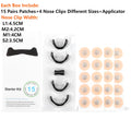 1/2/3Kits Magnetic Nasal Strips&Clips Nasal Breathing Dilators Air Intake Improve Sleeping Reduce Snoring Nasal For Nighttime ﻿