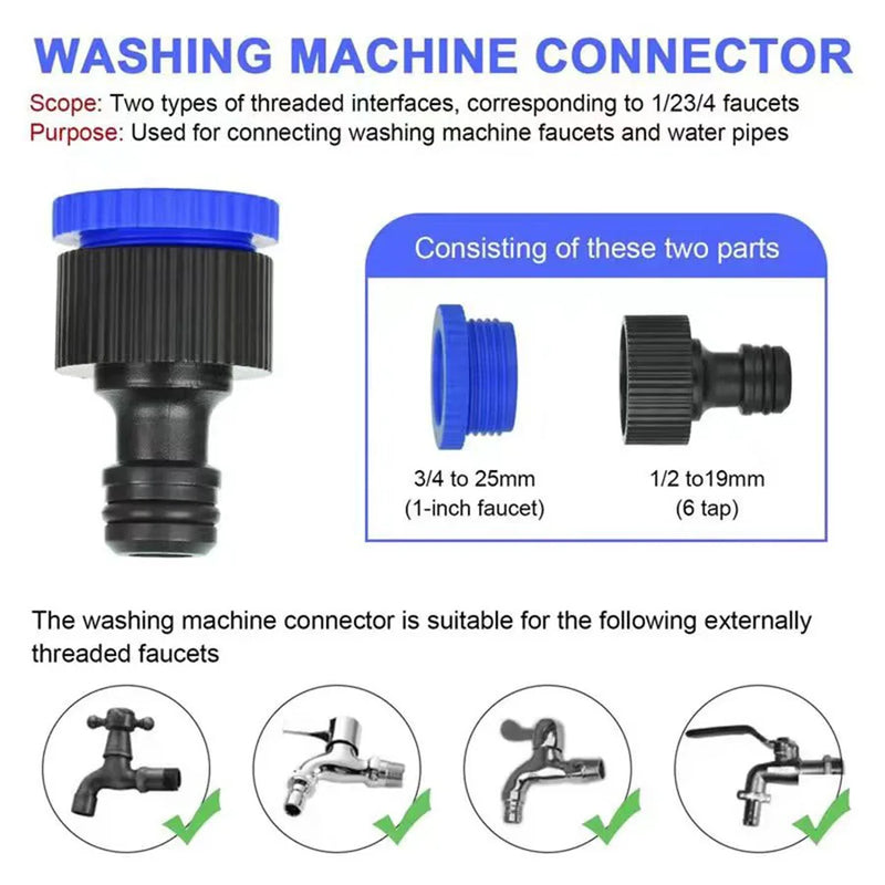 High pressure extensible magic hose for washing cars, 7 functions 