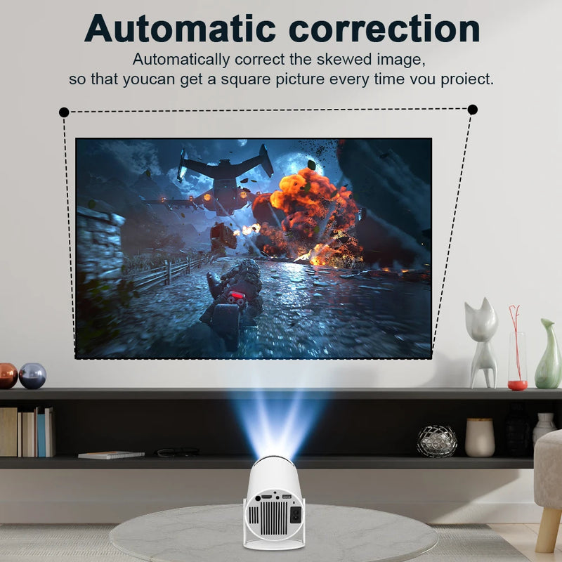 Magcubic Projector 4K Android 11 HY300 Pro Wifi6 260ANSI Allwinner H713 BT5.0 1080P 1280*720P Cinema Outdoor Portable Projetors