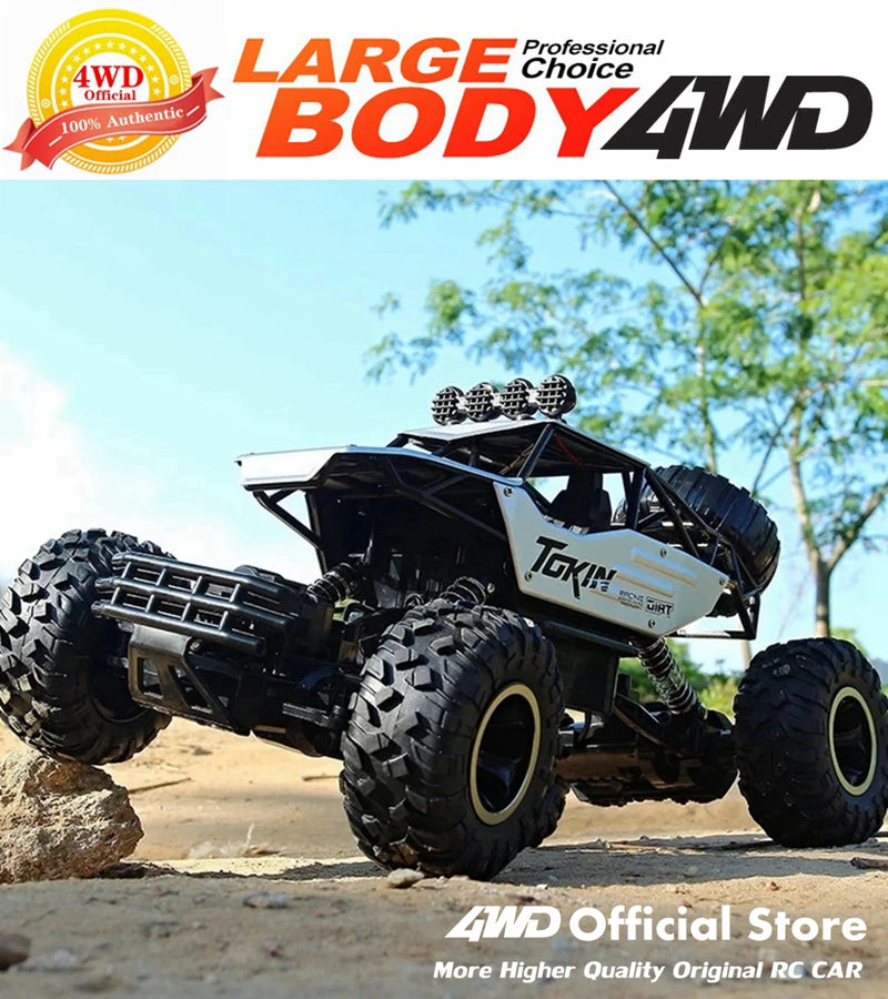 Coche todoterreno 4WD RC, coches de Control remoto 4x4, Radio, Buggy, camión de