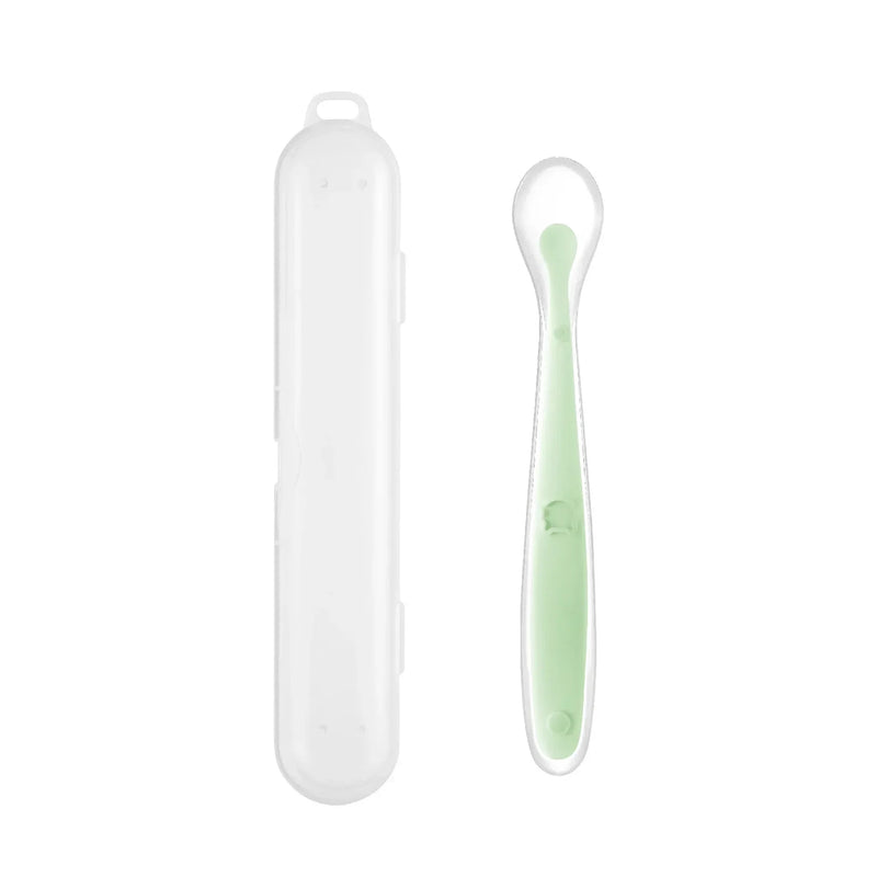 Soft Silicone Baby Spoon Toddler Complementary Food Feeding Training Spoon for Infants Soft Tip Spoon Children's Tableware