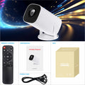 P30 Smart Mini Projector Android WiFi6 BT5.0 Support 4K 1080P Projector 1280*720P Home Cinema Outdoor Portable Beam Projector