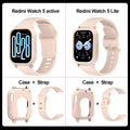 2pcs/set Stylish Band+Case For Redmi watch 5 Active Sport SmartWatch WristBand For Redmi watch 5 Lite Bracelet Band