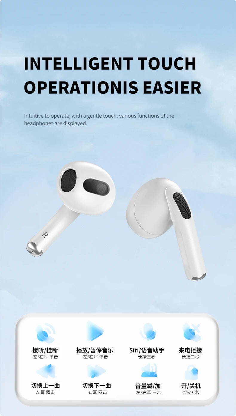 SONY A6 Pro Wireless Bluetooth Headset In-Ear Extra Bass Earbud HiFI Stereo Game Sport Earphone Headphones with Mic