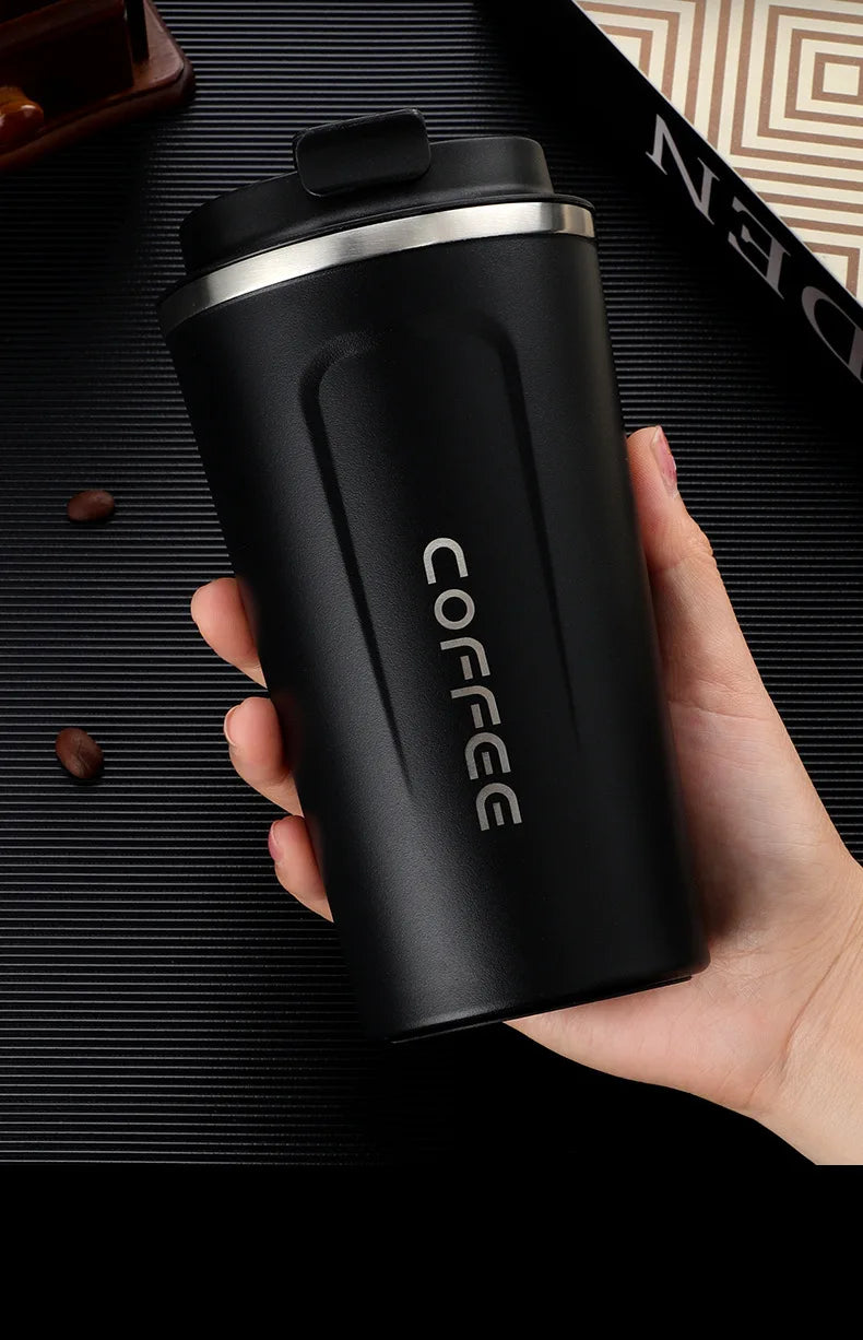 500ml stainless steel coffee cup, thermal thermos for traveling to the kitchen 