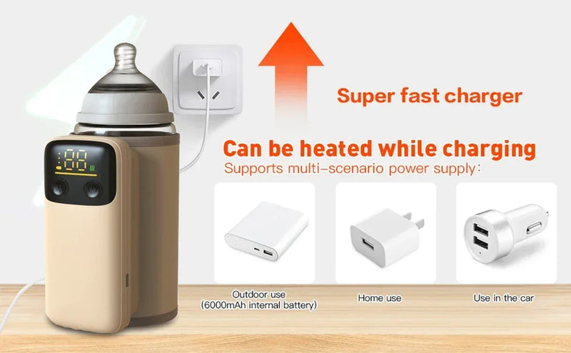 Rechargeable Portable Bottle Warmer