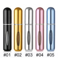 1/5/10PCS 5ml Portable Perfume Atomizer Mini Perfume Bottle Sample Spray Bottling Dispenser Cosmetics Travel Container