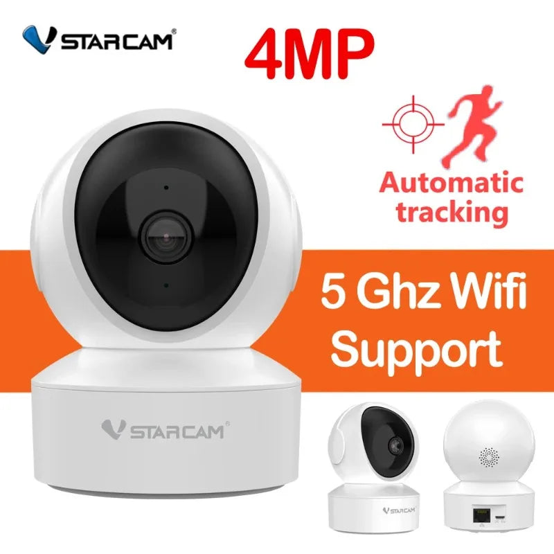 Vstarcam CS49Q 4MP HD Indoor Camera 5G Wireless Security PTZ Mini Cam 2Way Audio Infrared Vision Human Detection CCTV IP Camera