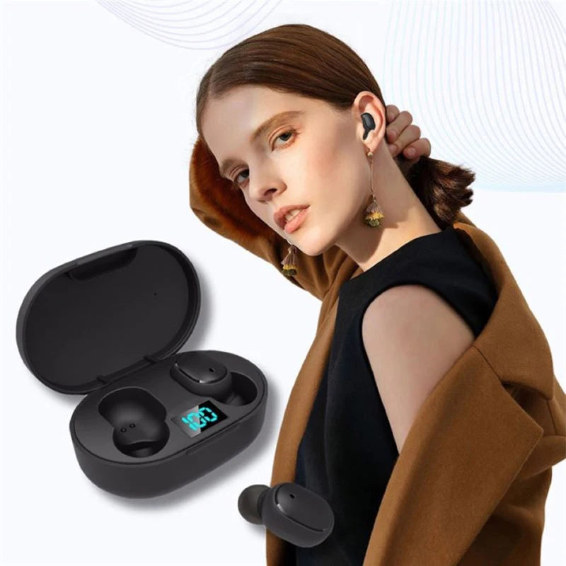 TWS Wireless Headphones Bluetooth Earphone Control Sport Headset Waterproof Microphone Music Earphone Work On All Smartphone