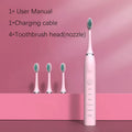 Ilike Sonic Electric Toothbrush for Men and Women Adult Household Non Rechargeable Soft Hair IPX7 Waterproof